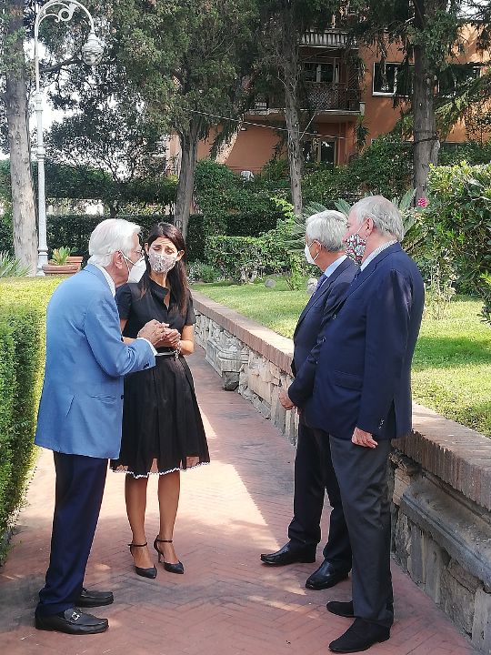 Italo Ormanni, Virginia Raggi, Giambattista Faralli, Alessandro Nicosia